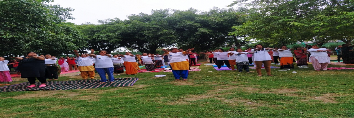 Internation Yoga Day (Novlok Welfare Society)